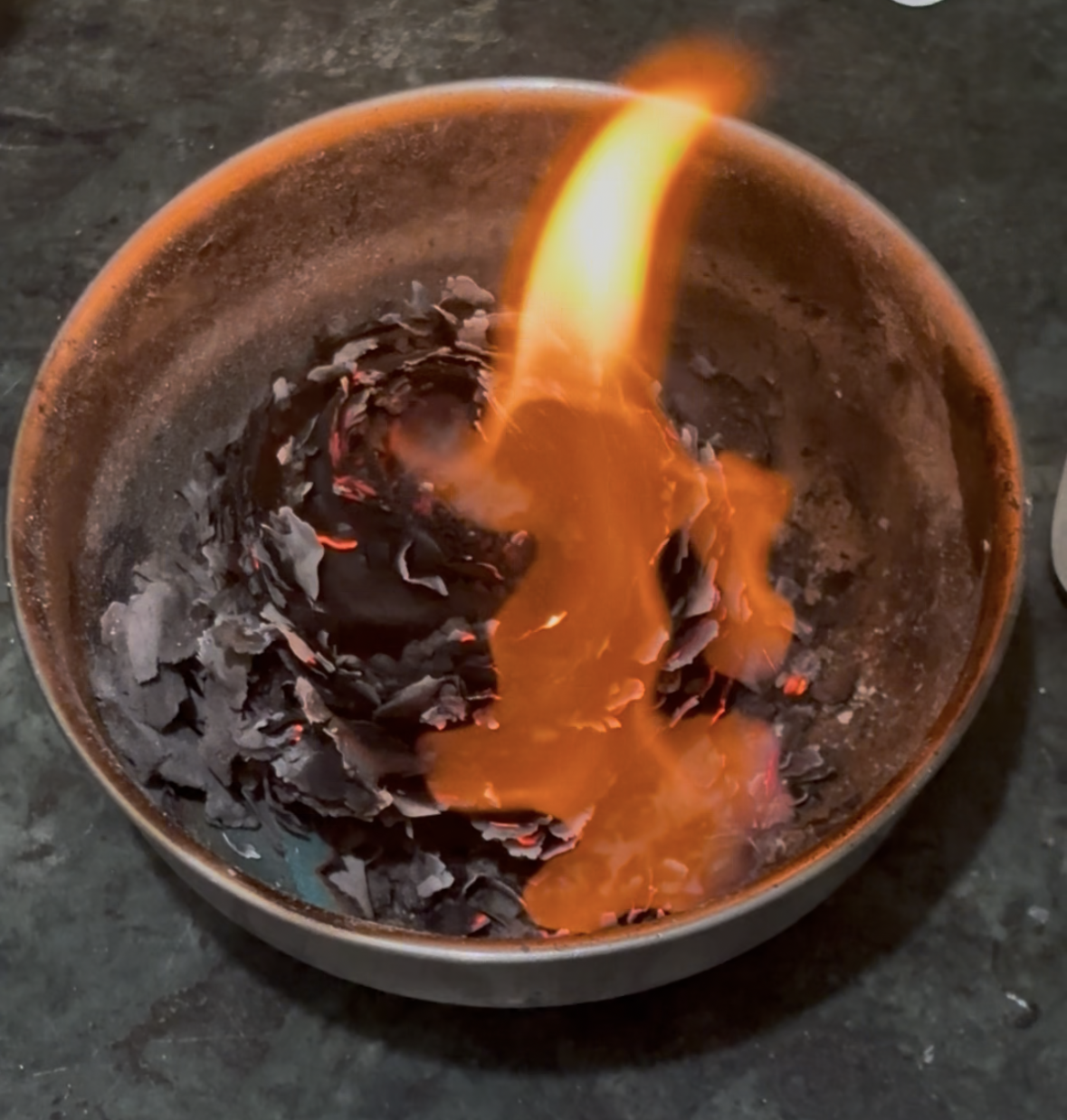 Ashes of the remains